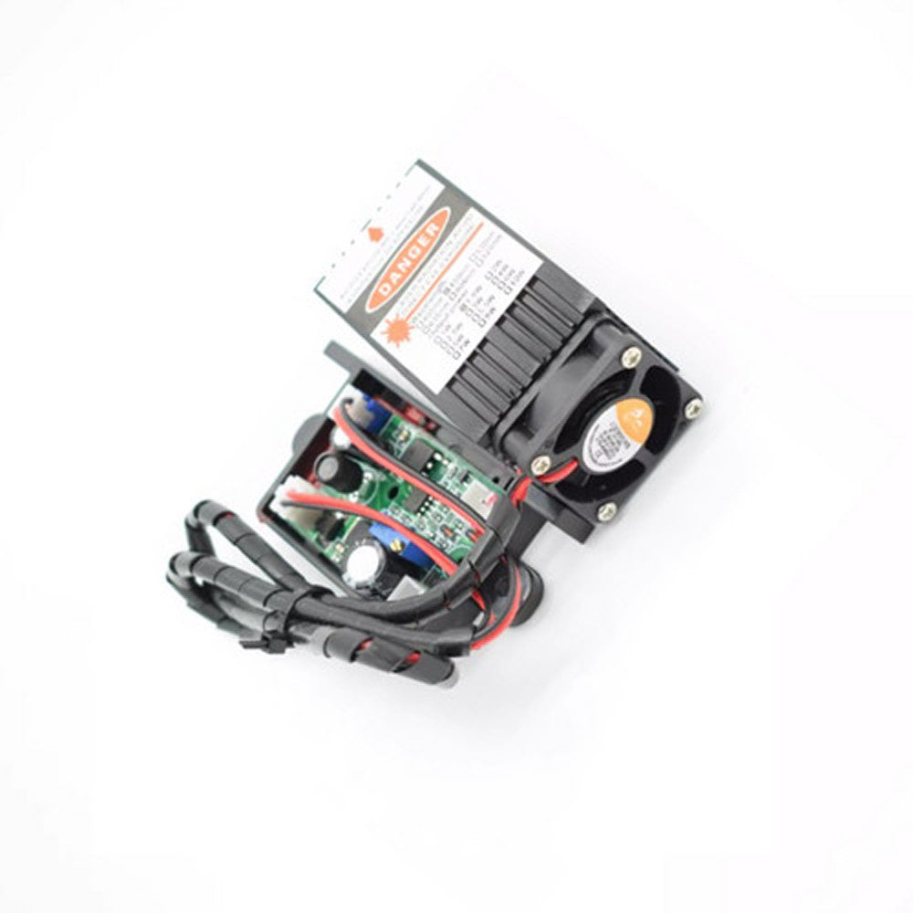 450nm 1.6W 12V High Power Focusable Blue Laser Module for Engrave and Cutting with TTL Module Laser Tube