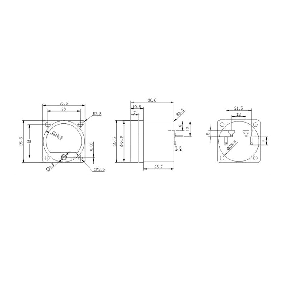 VU Level Meter SD-39 Car CD Power Amplifier Meter With Backlight And Drive Board