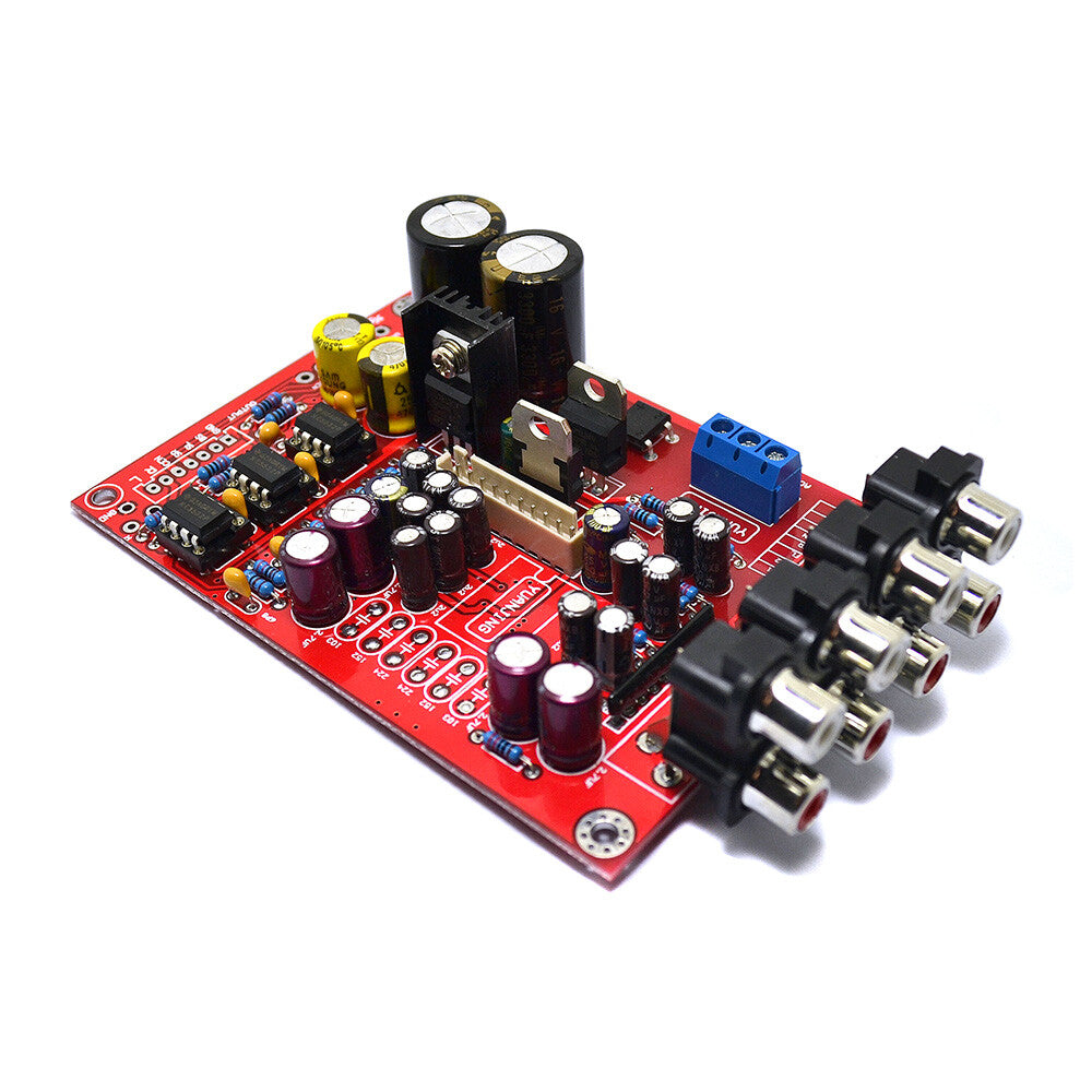 5.1 M62446 Pre-Amp /Amplifier Board + Volume Remote Control Controller 6-channel