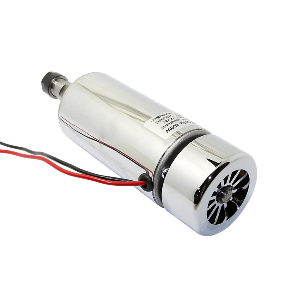 DC Spindle Motor 52mm 400w 3000~12000R CNC Engraver 12V-48V Cutter Marker