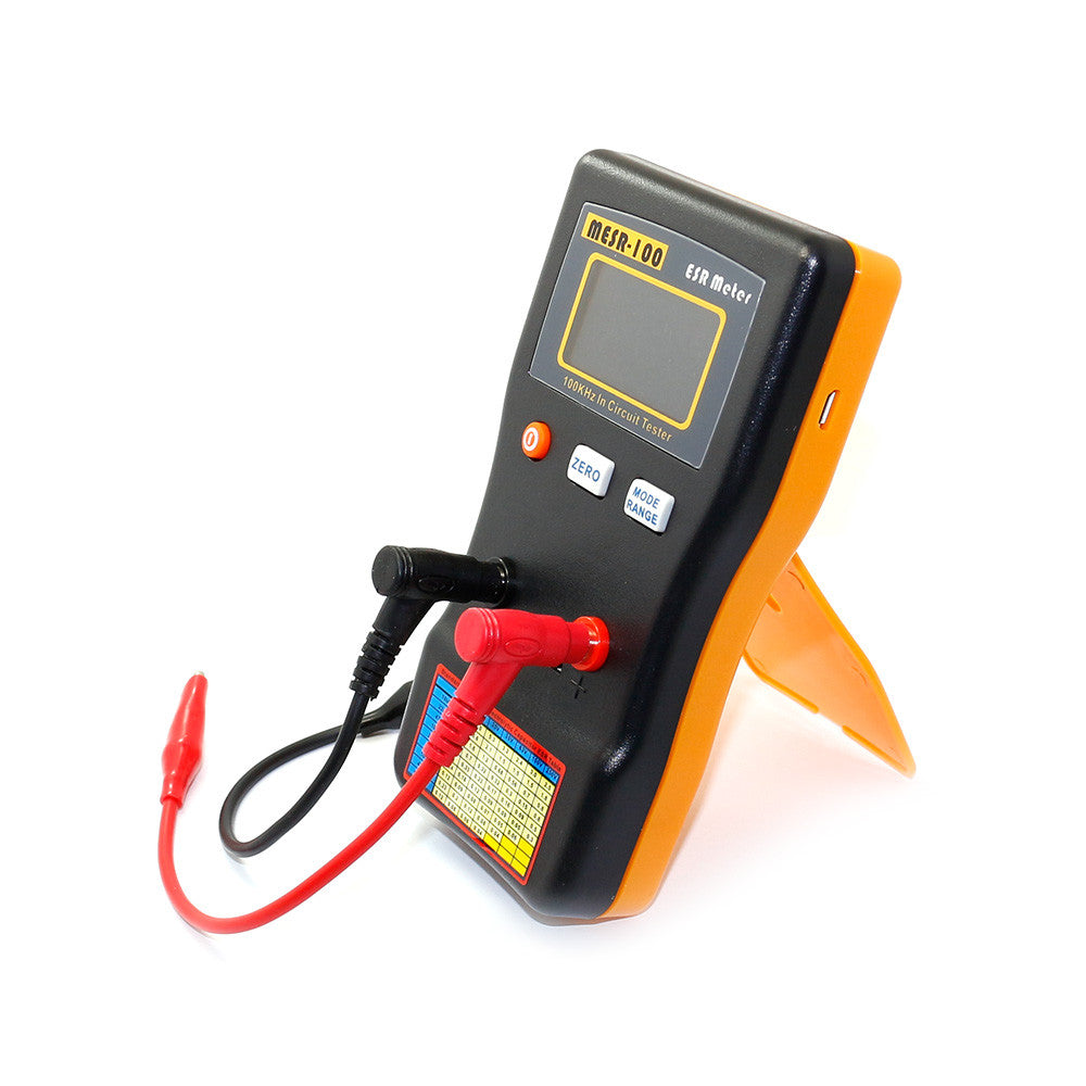 Smart Digital Display Range Tester Electrolytic Capacitance ESR Resistance Meter