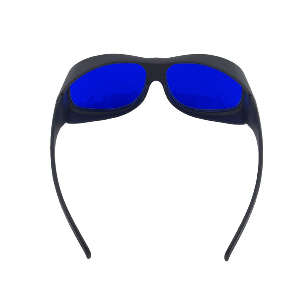Laser Safety Glasses 585nm 595nm 650nm, OD5+, DIR LB5 LP CE Certified, Red & Yellow Semiconductor Laser Eye Protection, 10% Visible Light Transmittance