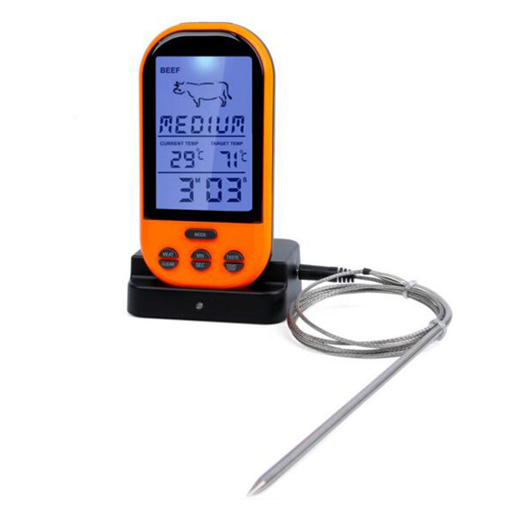 Wireless BBQ Thermometer Electronic Thermometer Kitchen Food Thermometer
