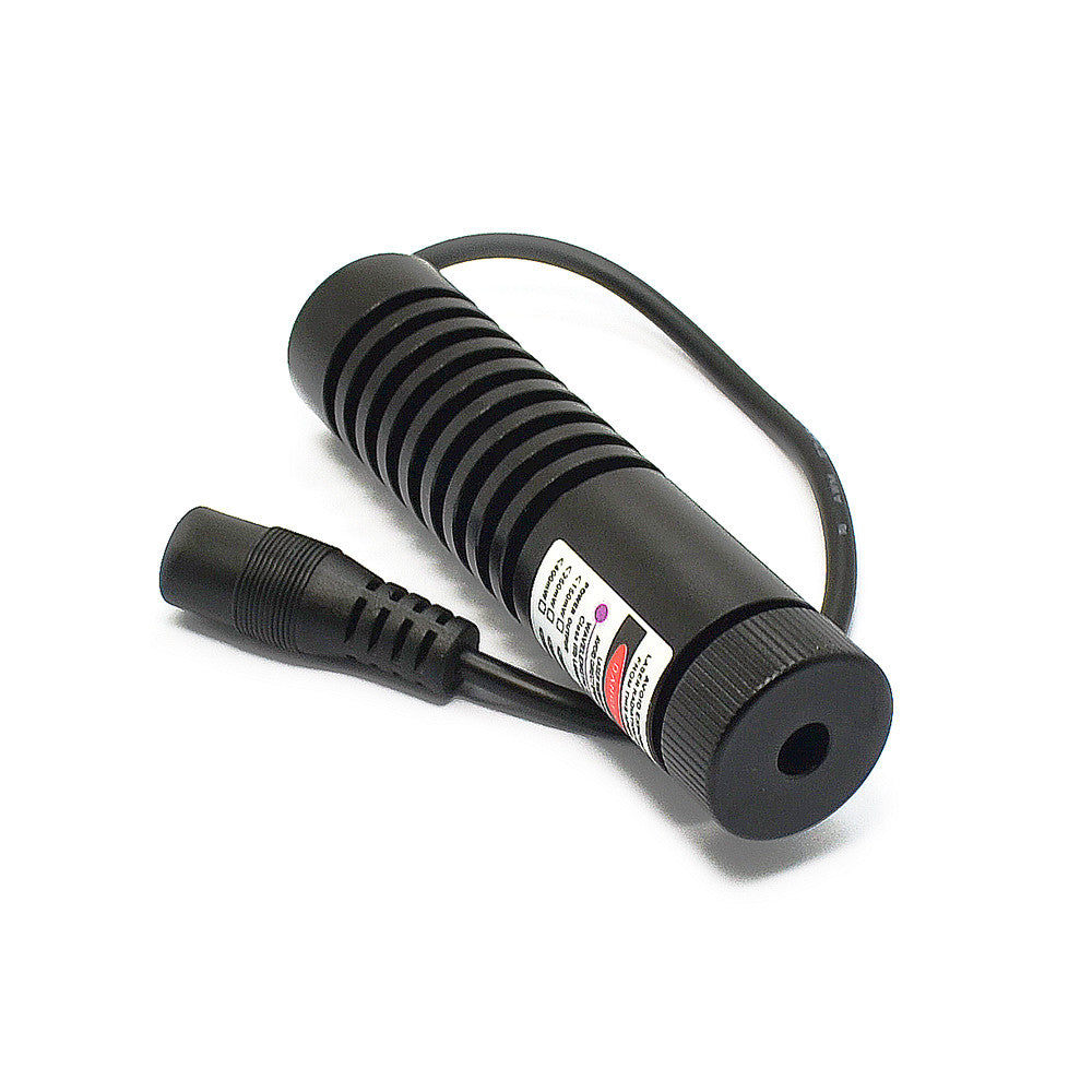405nm 100-500mW Laser Module Blue-violet Dot/Cross/Line + Adapter + 22mm Bracket