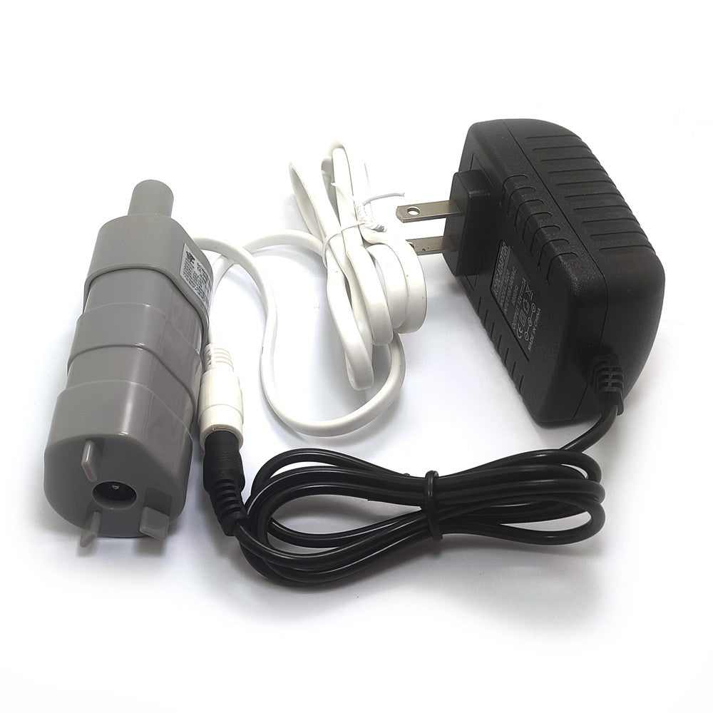 JT-500 12V DC Submersible Pump With Power Adapter for Solar Cooling Car Washer