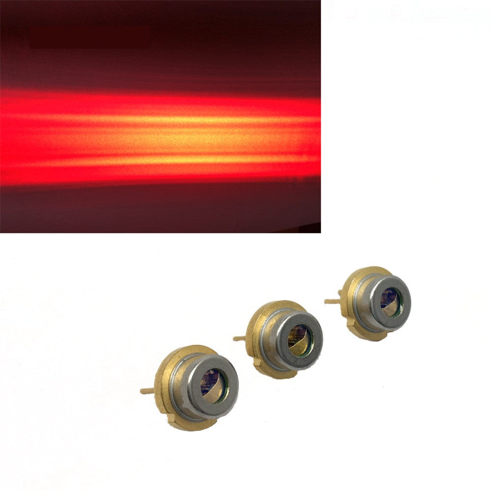 638nm 639nm 2.1W 9mm Orange Red Dual Beam Laser Diode Projection Light Source LD