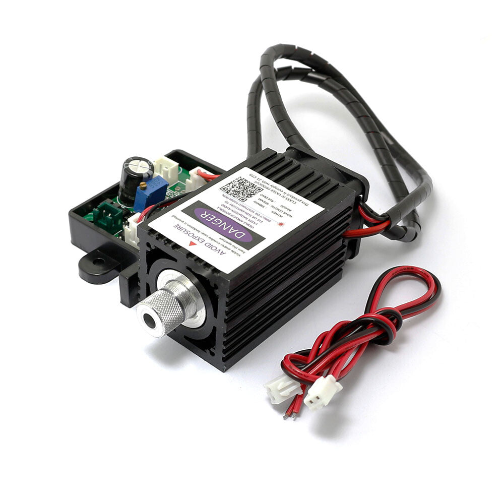 450nm 1W 12V High Power Focusing Blue Laser Module Laser Engraving Accessories