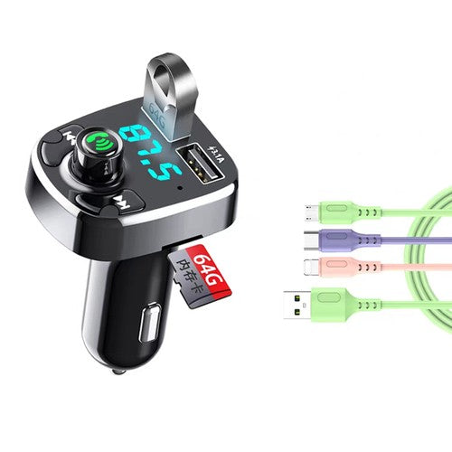 MP3 Car Bluetooth FM Audio Receiver Hands-Free Bluetooth 5.0 USB Car kit Charger