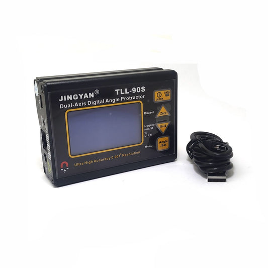 Tll-90s High Precision Laser Electronic Level Digital Biaxial Inclinometer Mini