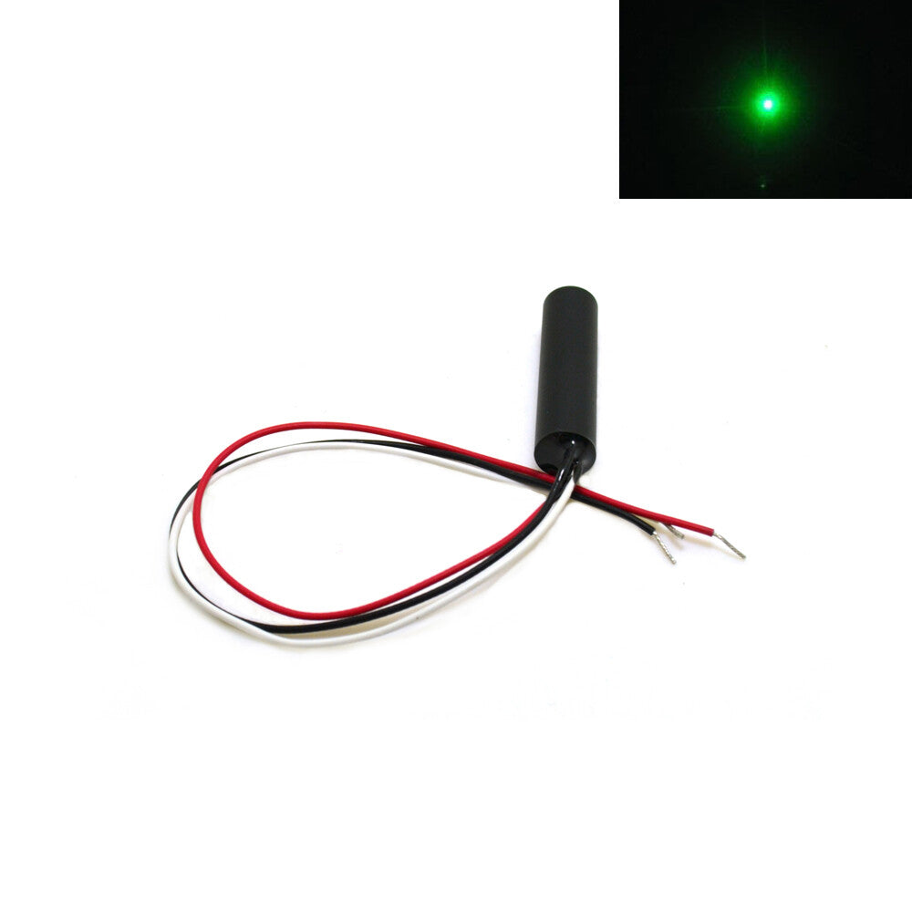 515nm 5mw Green Laser Module Dot TTL Modulated Green Laser Control Frequency