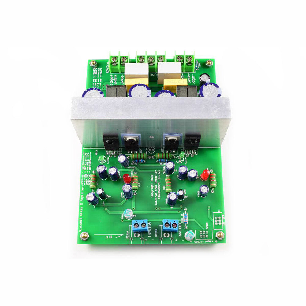 IRS2092 Stereo Class D Amp Board IRAUDAMP7S L15DX2 150W-500W High-end