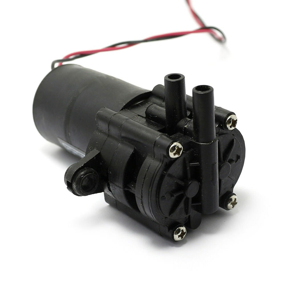 12V Mini Plastic Gear Pump Self-Sucking Water Pump 0-100℃ ZC-A210