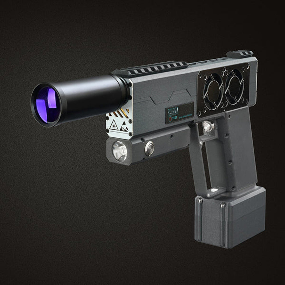 130W Handheld Fixed‑Point Laser Igniter, for Teaching, R&D and DIY Science Experiments with Complete Accessories