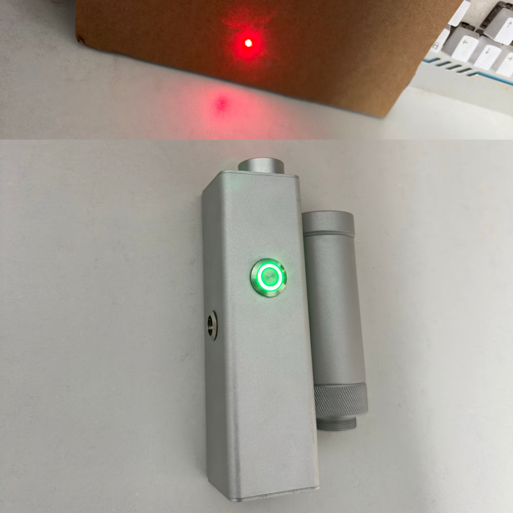 80W Handheld Laser Obstacle‑Clearing Device, Aluminum Alloy Laser Igniter