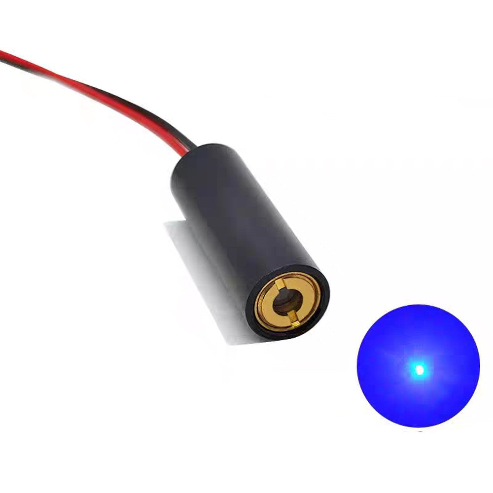 450nm 1mW 5mW 10mW Dot Pure Blue Laser Module Positioning Lamp Atmosphere Lamp