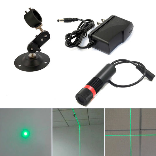 520nm 30mW-50mW 5V Dot Line Cross Green Laser Module Laser Marking Wood Locator