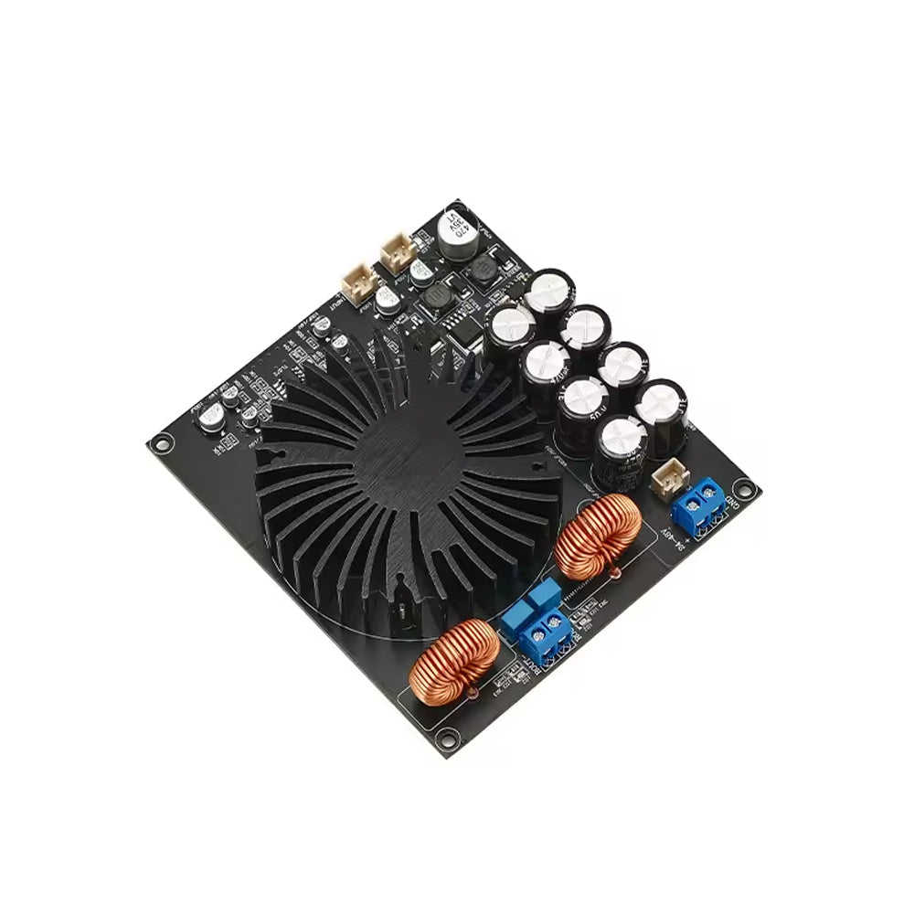 TPA3255 600W High Power Mono Class D HiFi Amplifier Board DC24-48V Digital Audio Amp Board with SNR 100dB Delay Protection