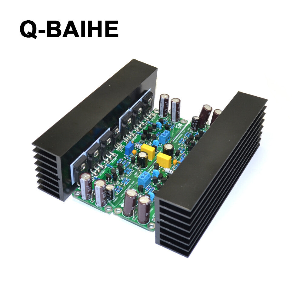 2PIECES Dual-Channel L15 FET Power Amplifier Board With Heatsink