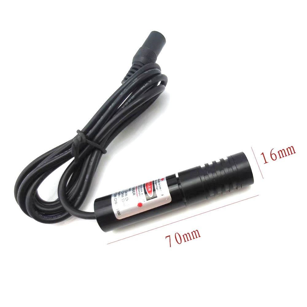 650nm 500mW Adjustable Red Light Laser Dot/Cross/Line Positioning Laser Module