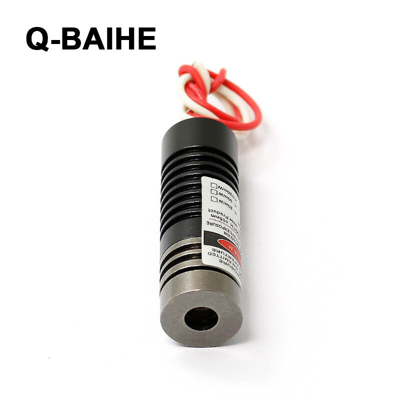 Industrial 650NM 200MW Red Laser Line Diode Module 14.5x45mm High Quality 3-5VDC + Power Supply+ Bracket