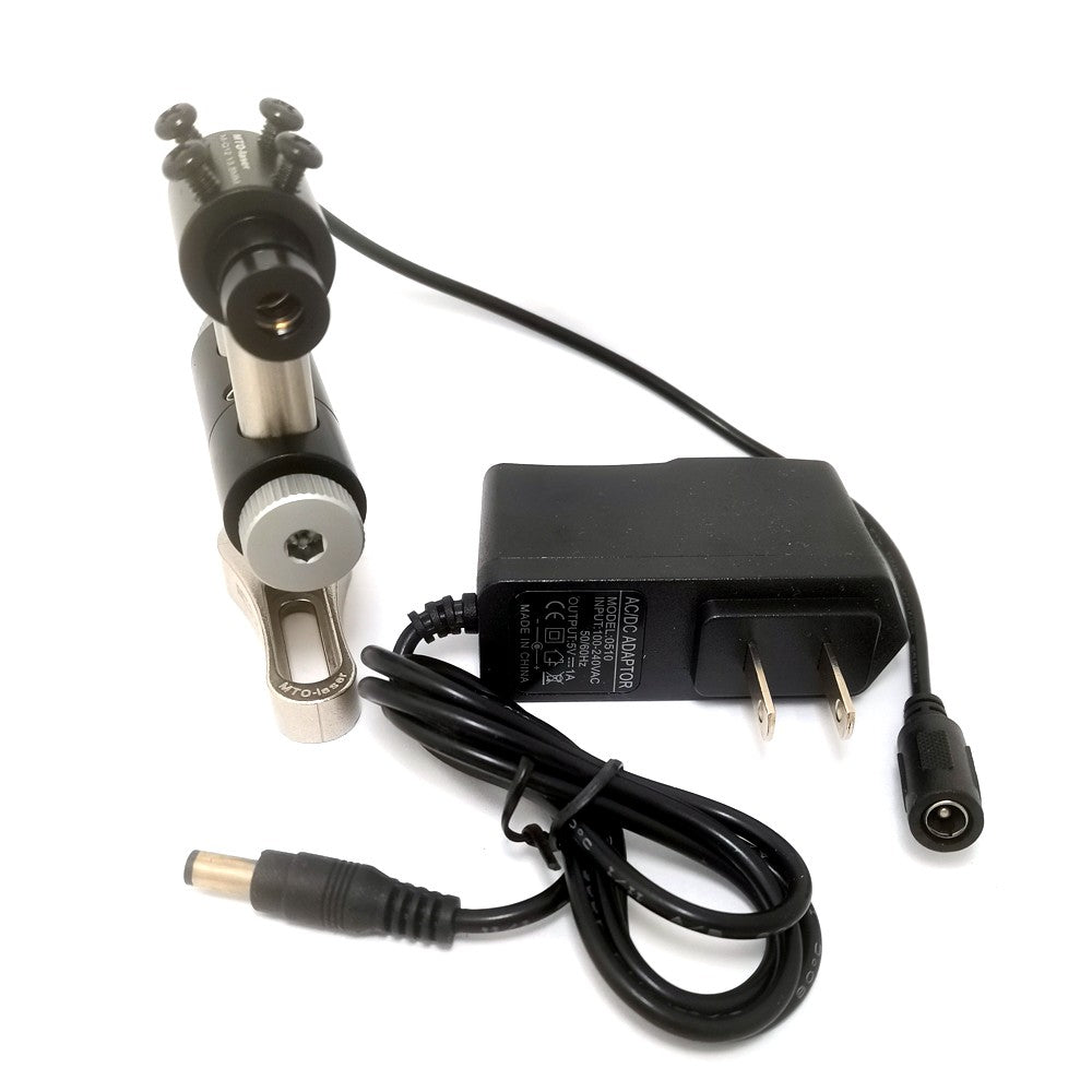 658nm 200mW Red Laser Module Laser positioning Marking Instrument w/ Power supply + Bracket Accessories