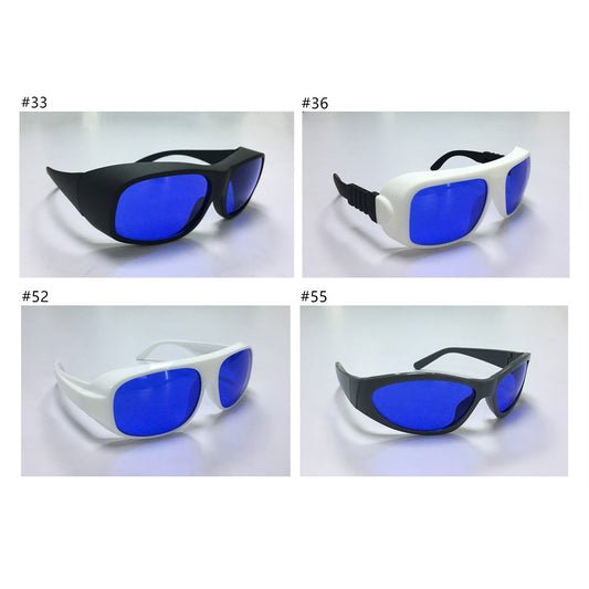 560-600nm 561nm 577nm 585nm 595nm OD 6+ DHP-2 Dye Laser Glasses Safety Goggles Yellow Laser Protection