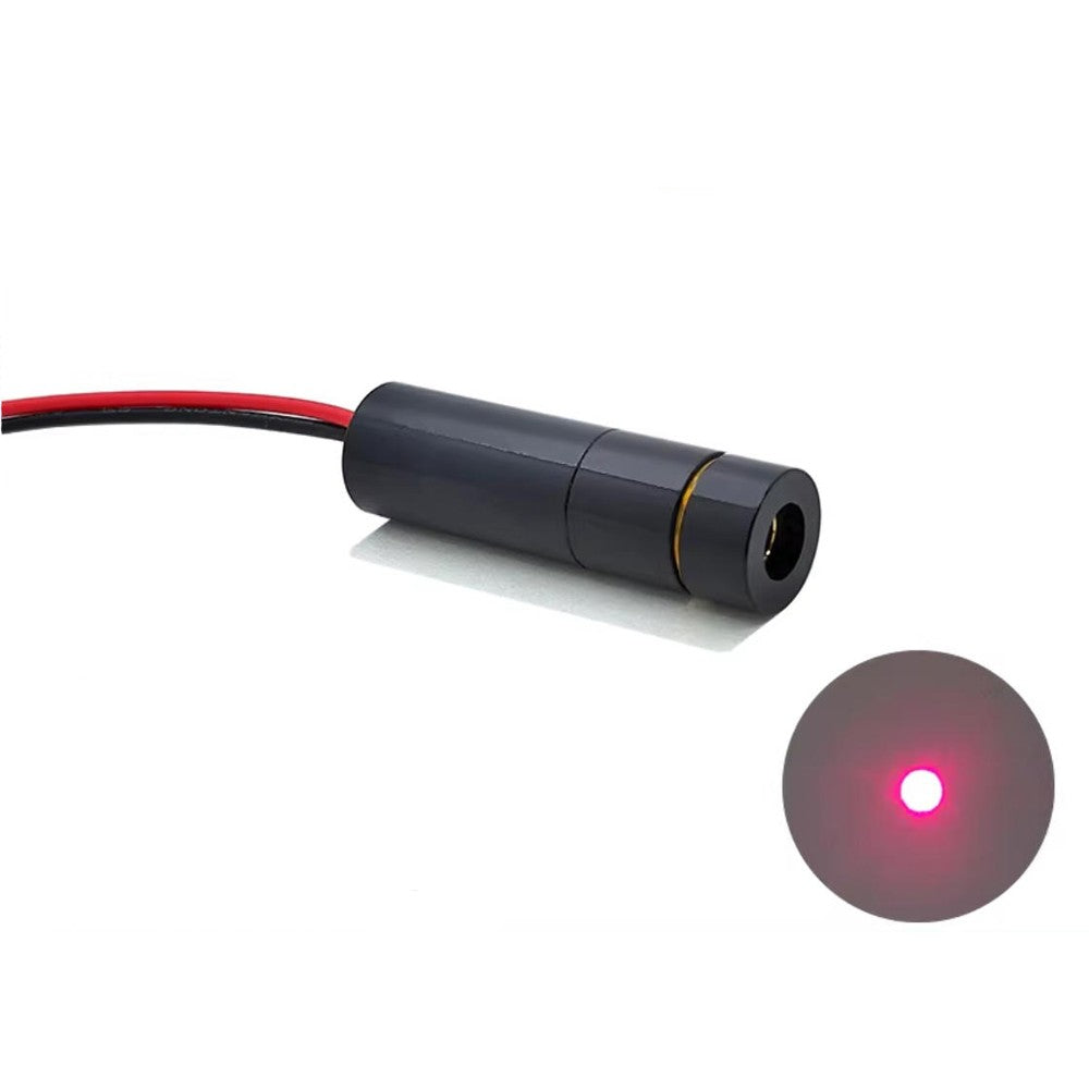 DC3V Red Laser 635nm 0.3mW 1mW 5mW 10mW Adjustable Focus Light Module ...
