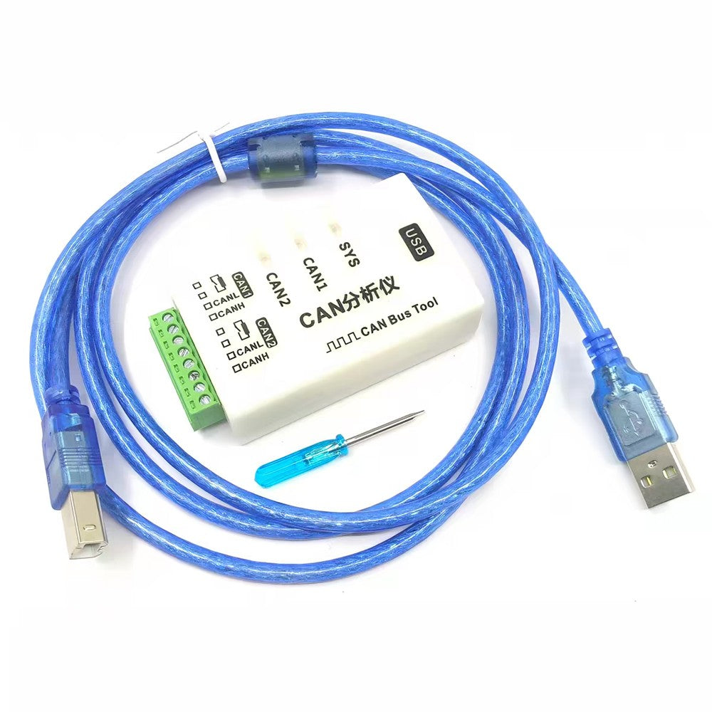USB-CAN Multifunctional CAN USB Adapter 5K-1M Baud Rate 12M/S CAN2.0A/B Support Decoding Compatible ZLG