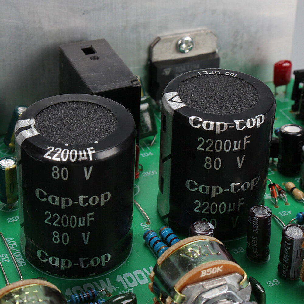 Dual TDA7294 HIFI 2.0 Stereo 100W +100W Audio Power Amplifier Board RCA Tone DIY