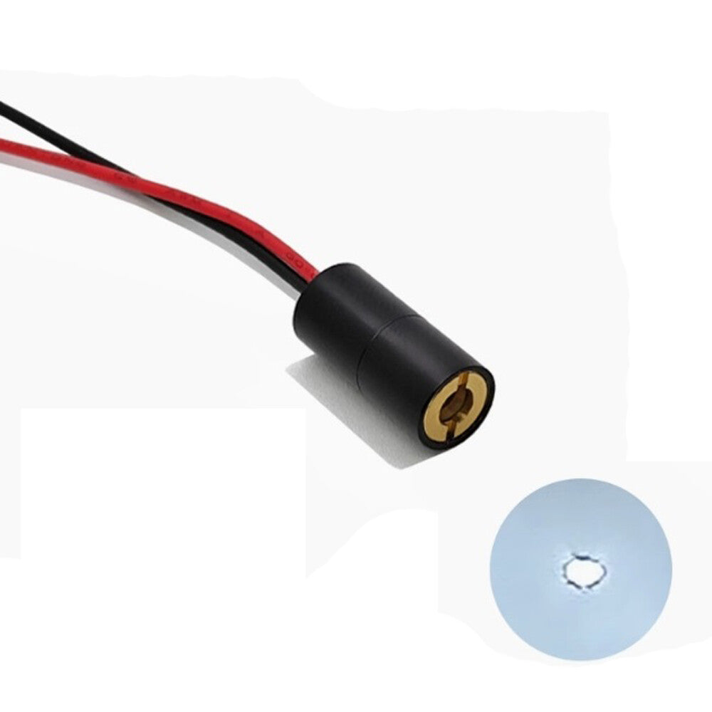 8X17mm 780nm 5mW 10mW Adjustable Infrared Invisible Light Laser Radium Spotlight