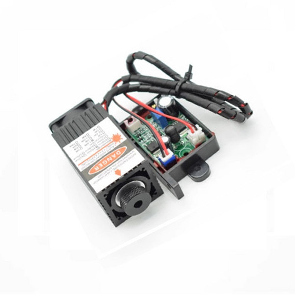 450nm 1.6W 12V High Power Focusable Blue Laser Module for Engrave and Cutting with TTL Module Laser Tube