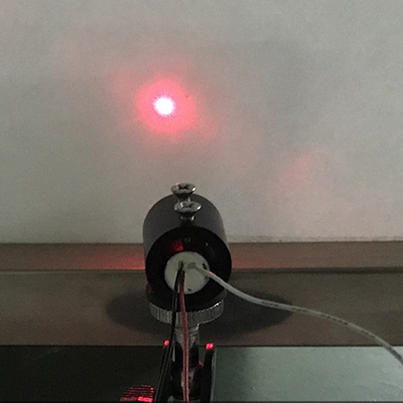 635nm 1-10mW Red Laser Diode TTL Modulation 50KHZ Plastic or Glass Lens Optional