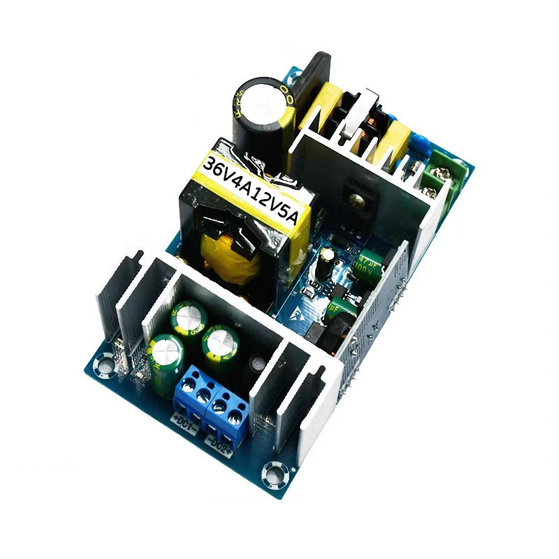 AC-DC Isolated Dual Channel Power Board Module 12V12A/5V5A Switching Supply