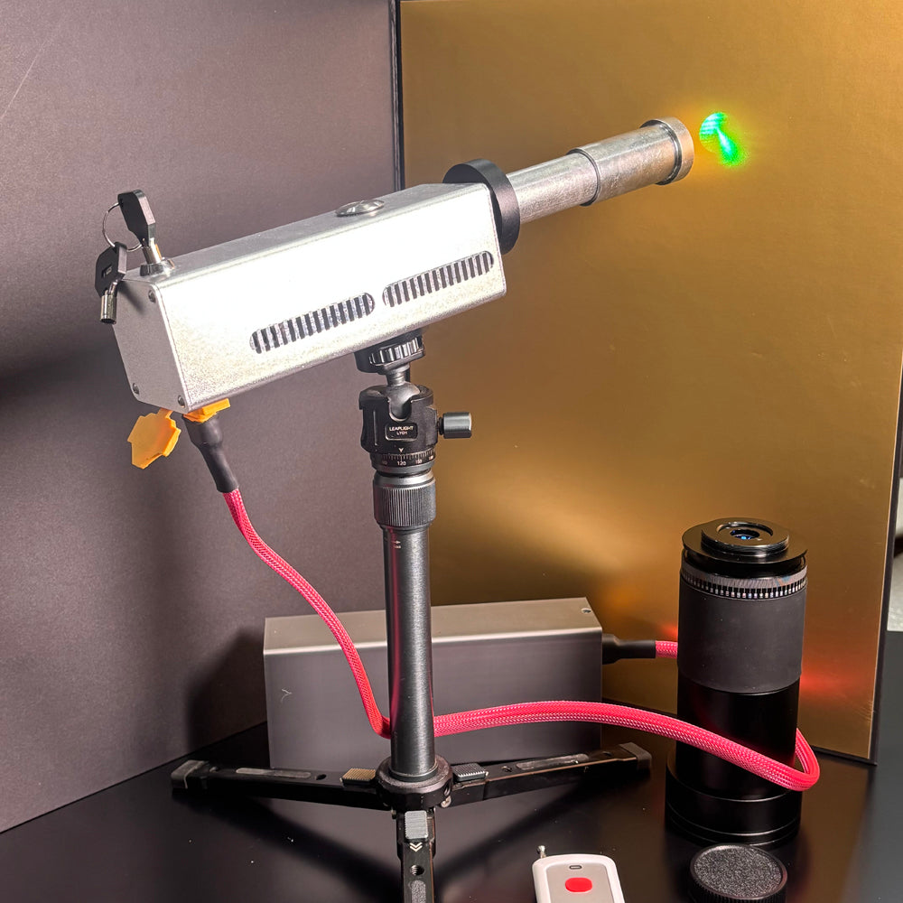 260W Split‑Type Remote Fixed‑Point Laser Igniter, for Teaching, R&D & DIY Experiments