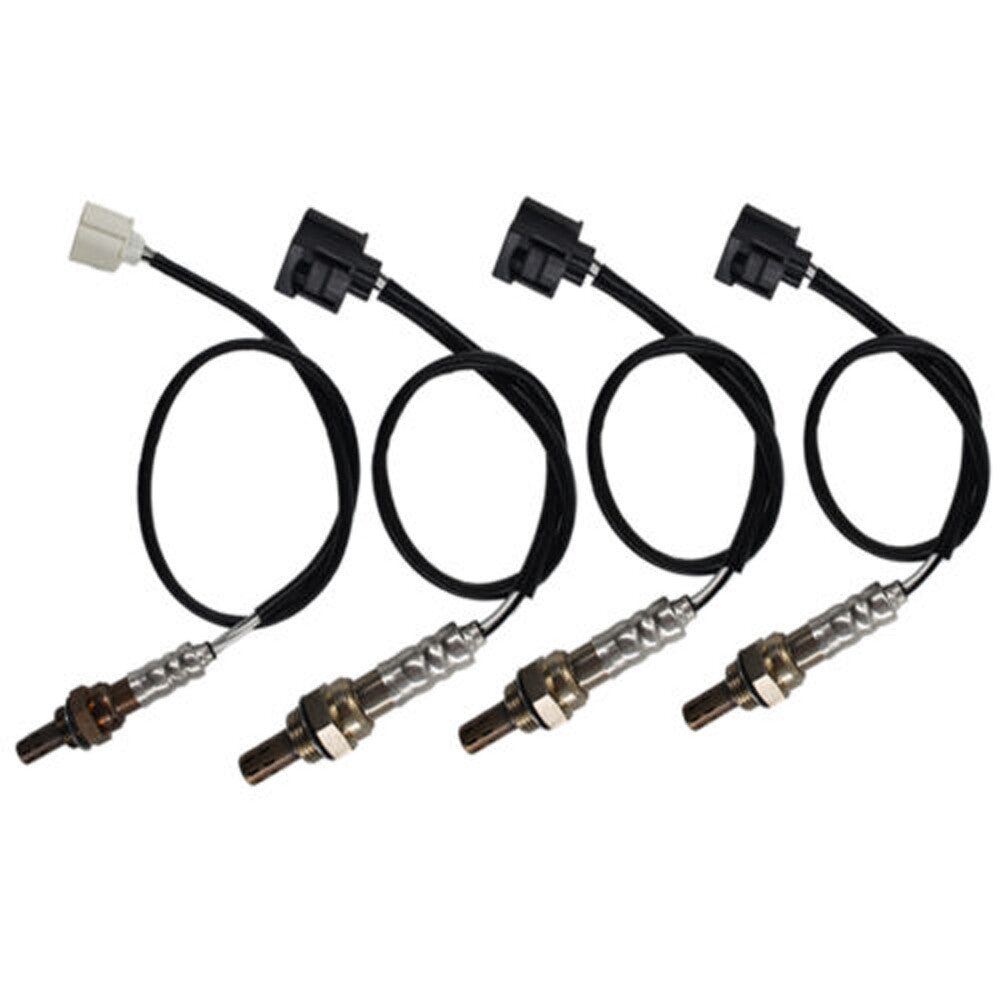 4pcs Upstream+ Downstream Oxygen Sensor For 2002 2003 Jeep Liberty V6 3.7L