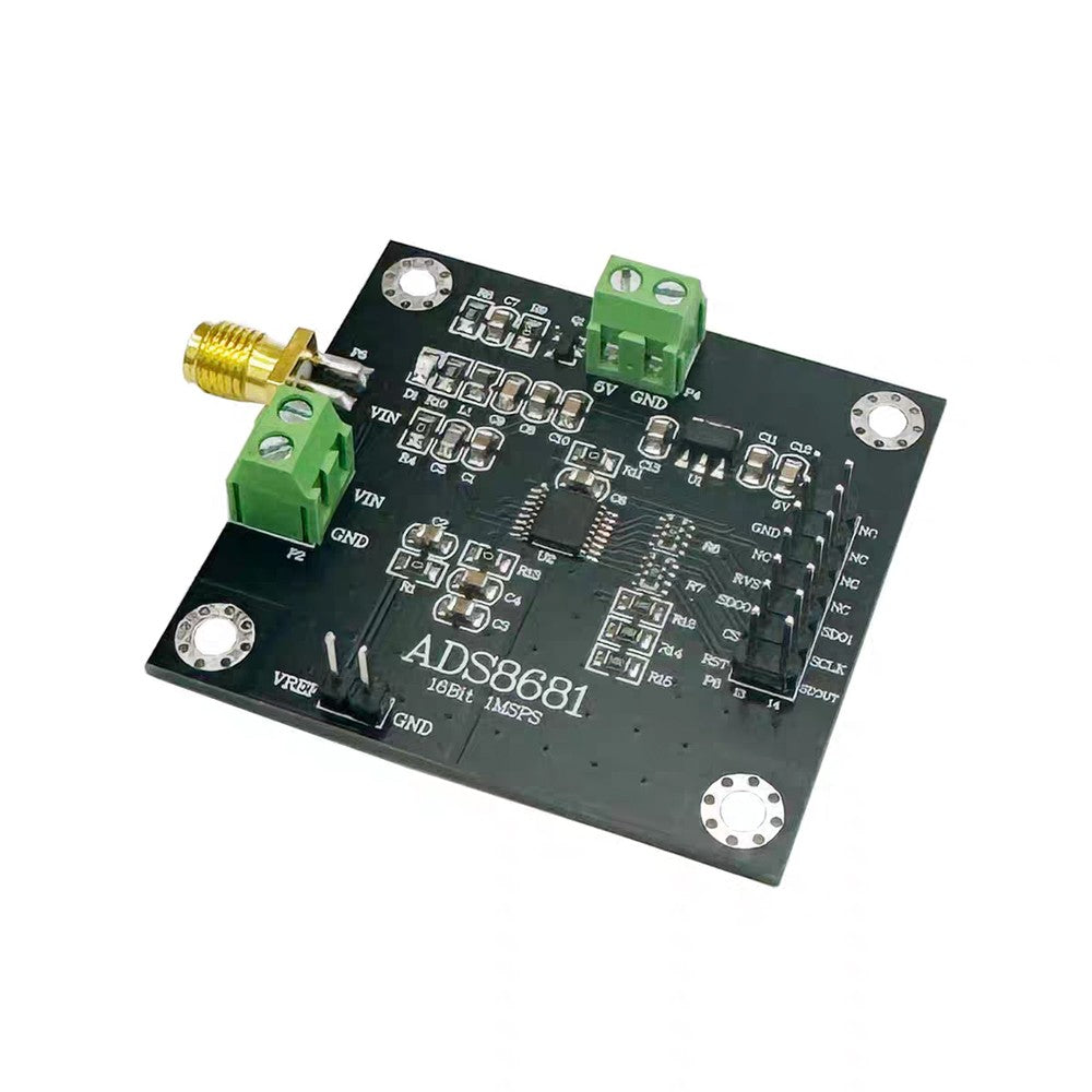 ADS8681 Analog-to-Digital Converter Single Bipolar 16 bit ADC Data Acquisition Module 1MSPS High-speed Sampling