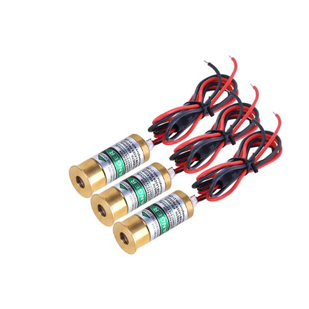 532nm 45mW 3V Dot Line Starlight Cross Grid Pattern 3D Green Light Laser Module