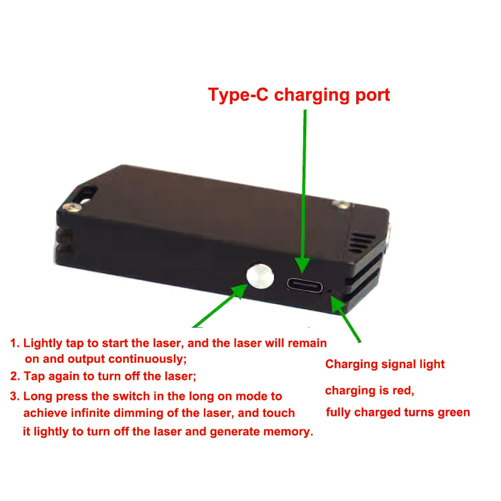 505nm 520nm 545nm 555nm 571nm 593nm 638nm 658nm Yellow Green Blue Laser Module