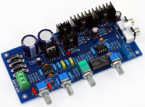NE5532 Tone Volum Pre-amp Board 25-25-35MM / Class A 2×2200UF