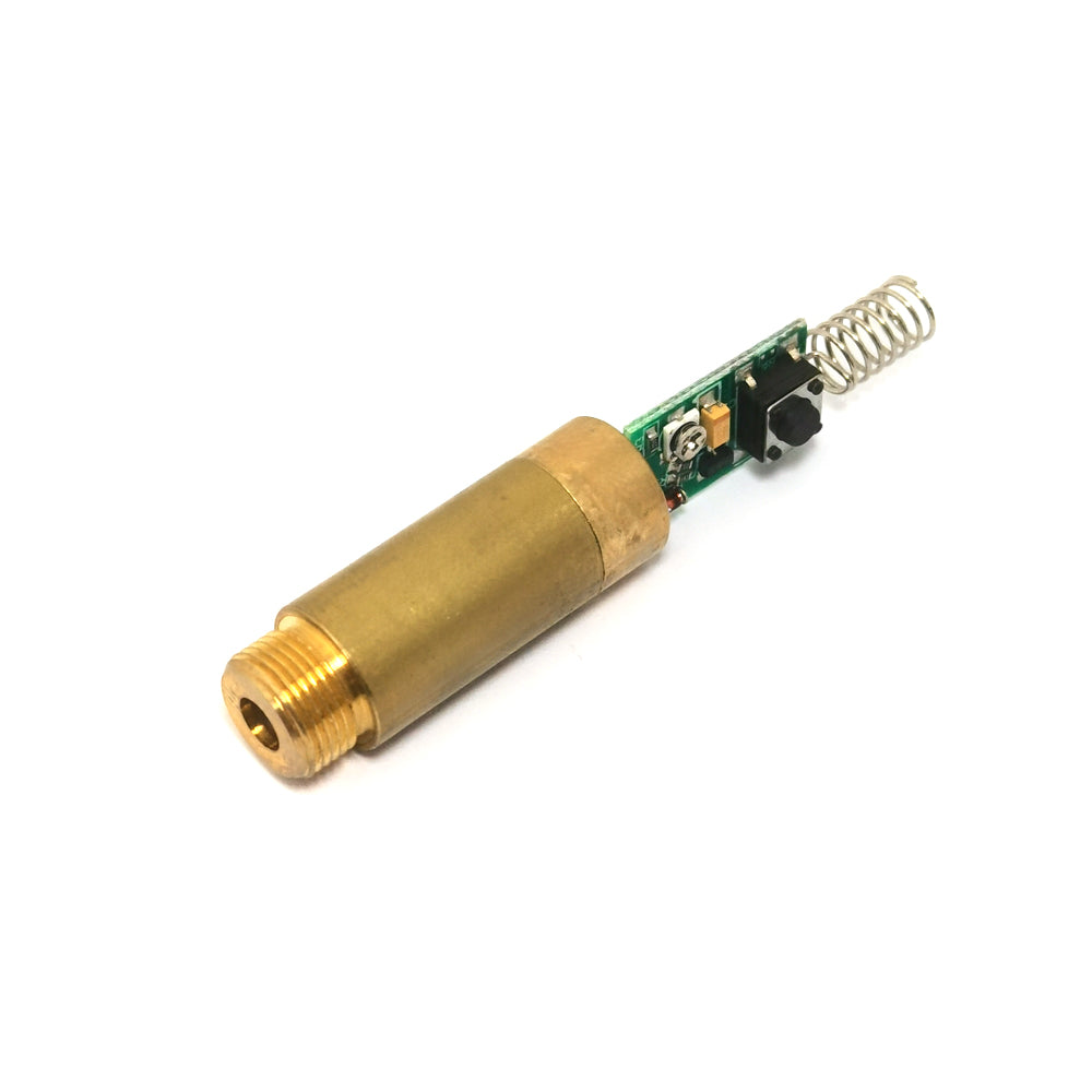 Green Diode Lasers 532nm 20mW Dot Module 3V with Driver & Brass Housing
