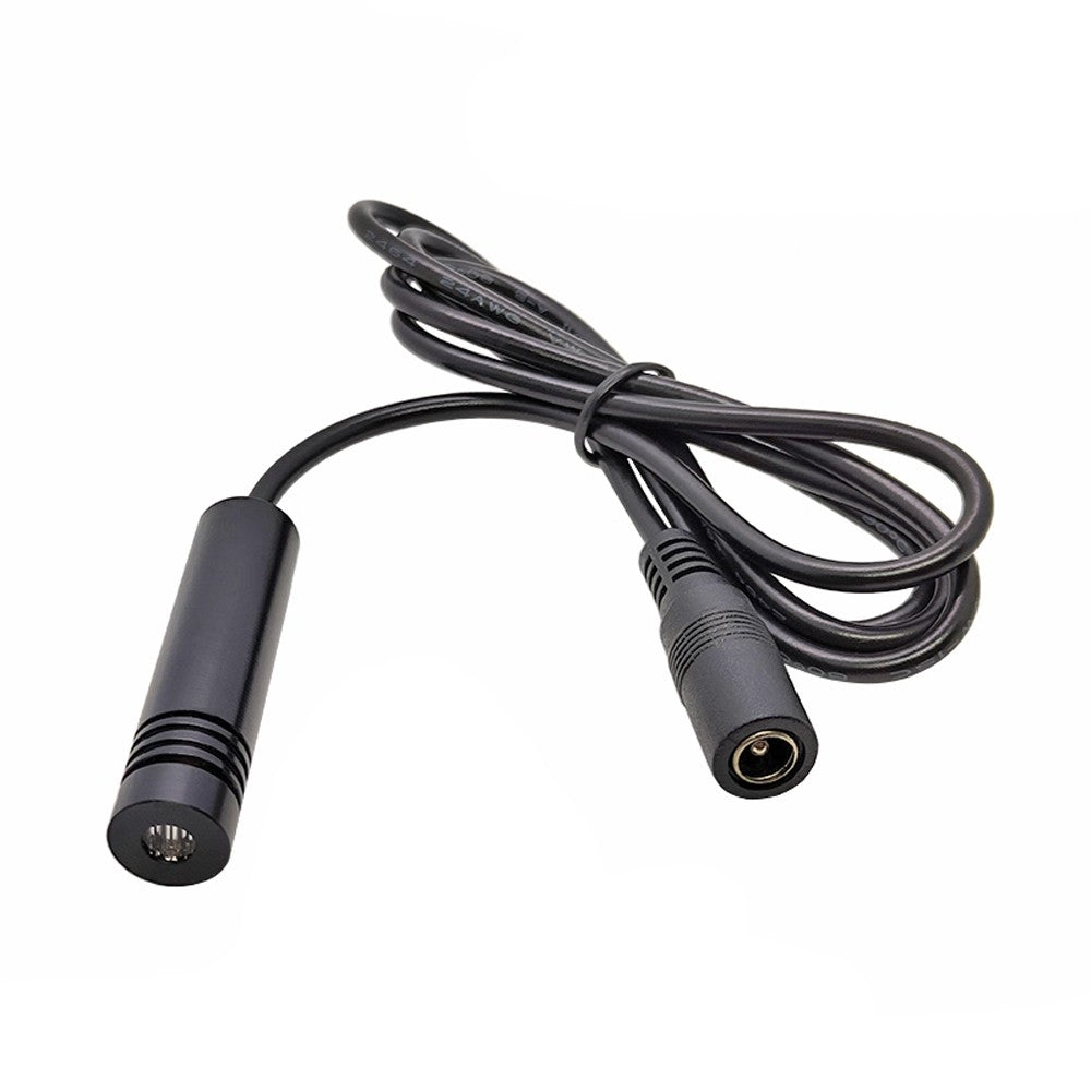 Φ12×50mm 520nm Adjustable Focus Green Line Laser Module, 35mW 50mW 85mW 135mW Line Positioning Laser Light with Power Supply & Holder