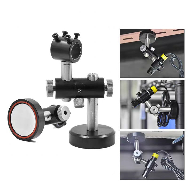 Magnetic Bracket 360 Degree Adjustable Round Base Holder for Positioning Module