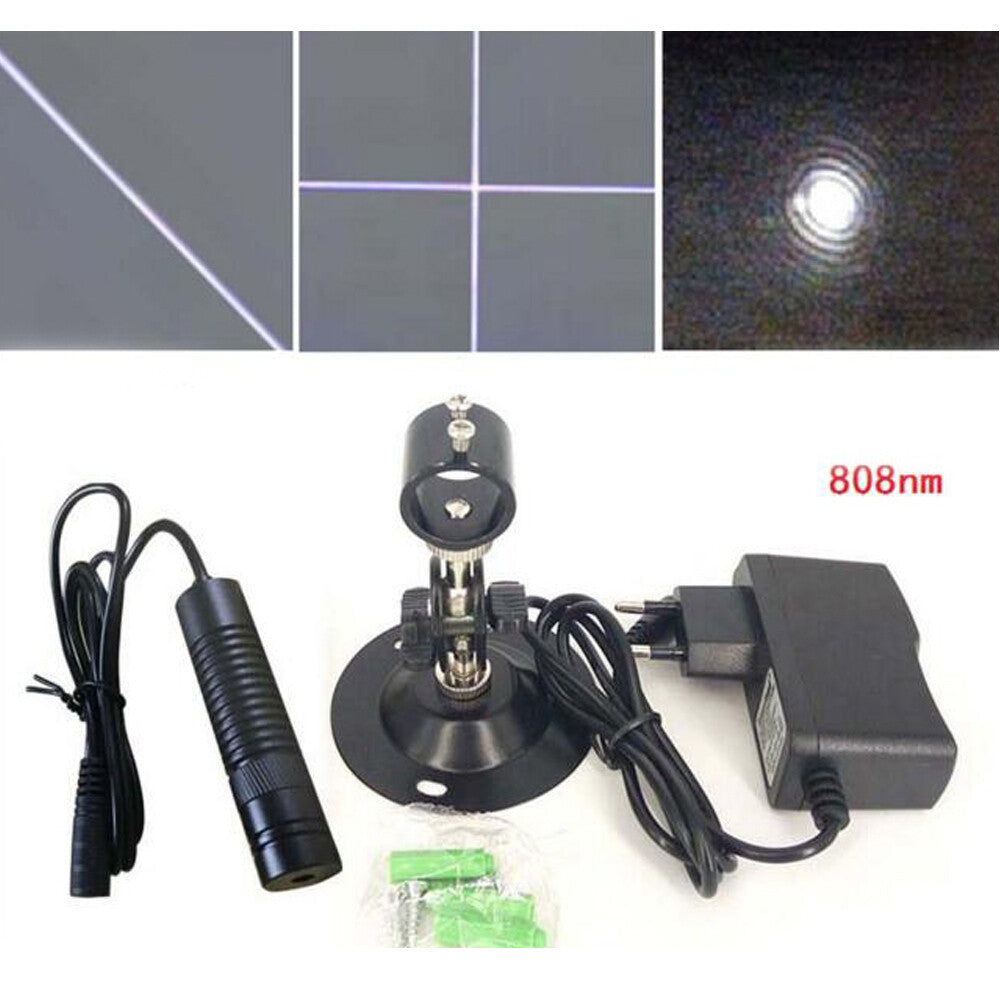 808nm 200mW Infrared Line Laser Module Interactive Projection Positioning Sight