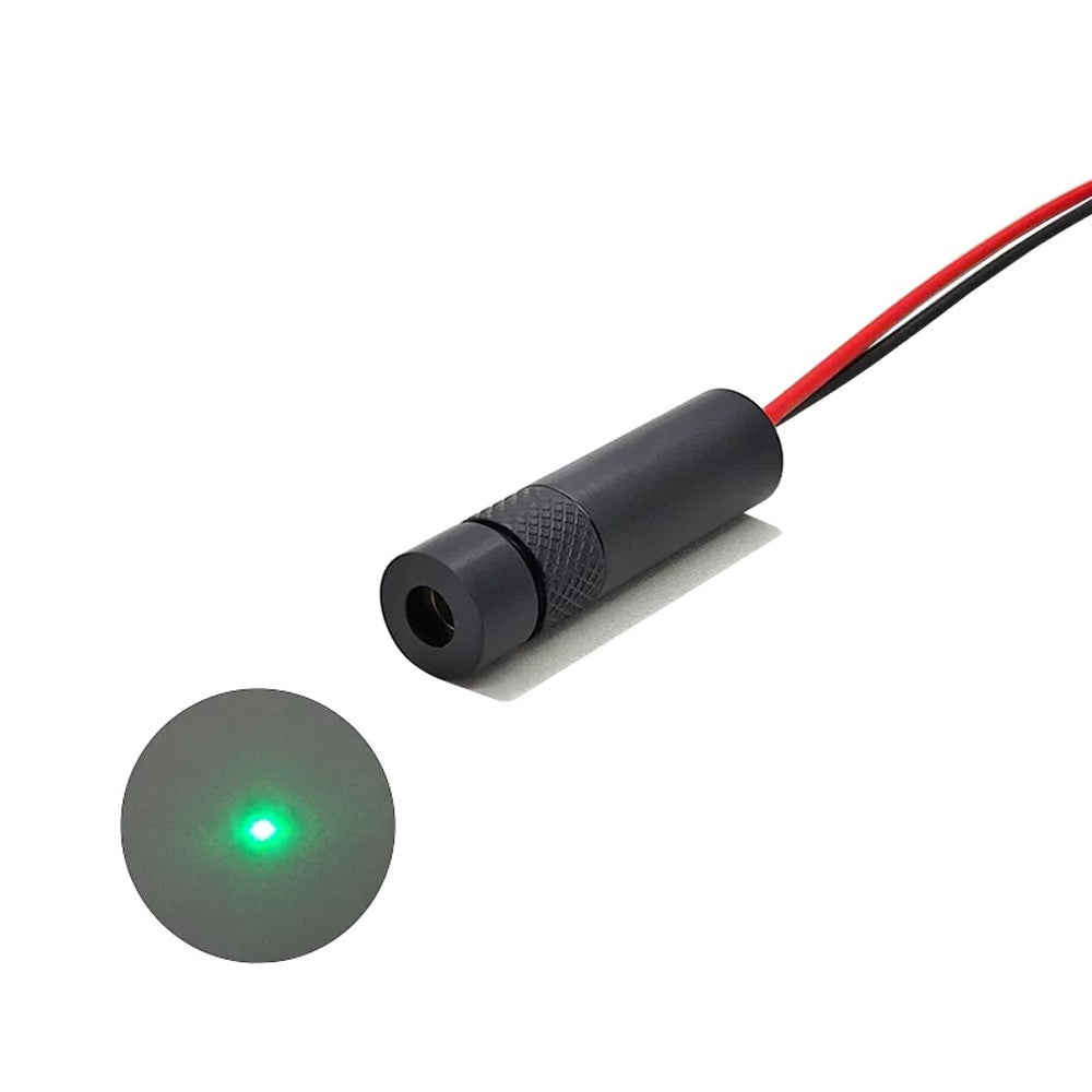 515nm 520nm Adjustable Green Dot Laser Module Φ8×30mm 1‑10mW Positioning Laser for Laser Marking