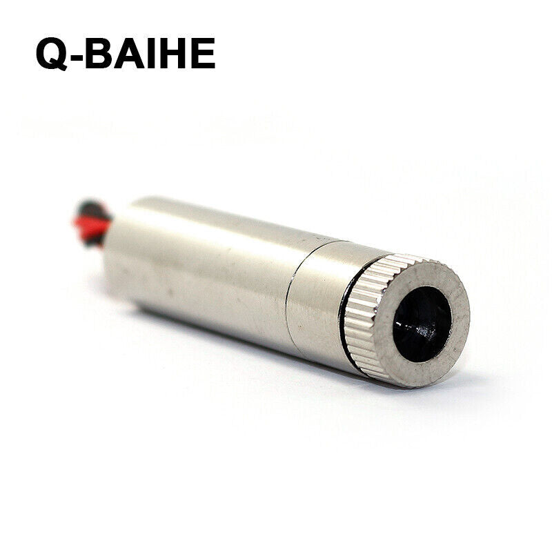 New 650nm 5mW Red Laser Dot Diode Module 12x40mm w/ Cap & Driver in
