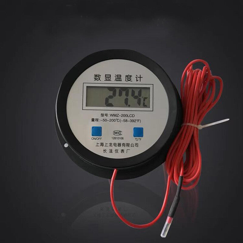 Digital Thermometer With Probe Water Temperature Meter Corrosion Resistant