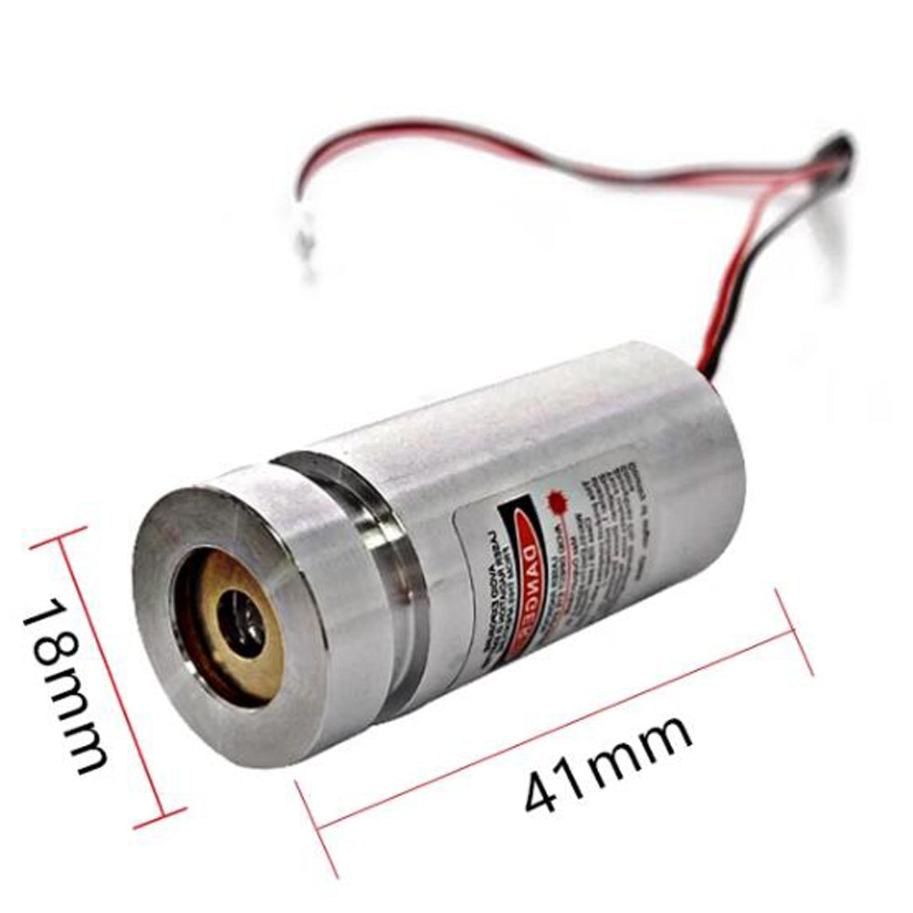 660nm Red Laser Fine Beam 18mm KTV Laser Light Lamp Infrared Laser Module