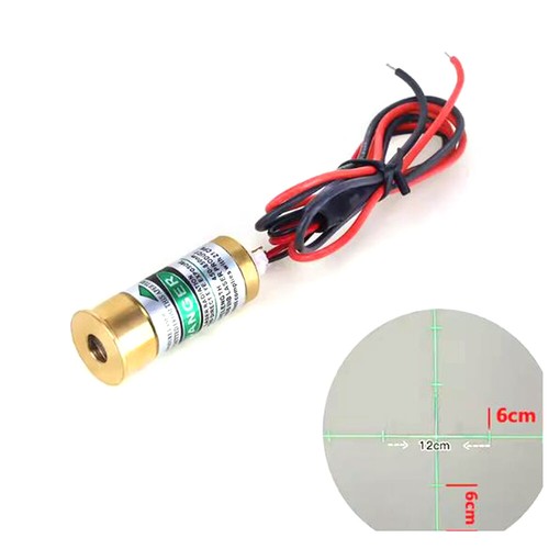 532nm 45mW 3V Dot Line Starlight Cross Grid Pattern 3D Green Light Laser Module