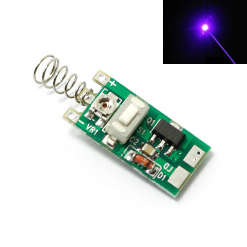 3-5V Power Supply Driver for 5-100mw 405nm Violet/Blue Laser Diode Module