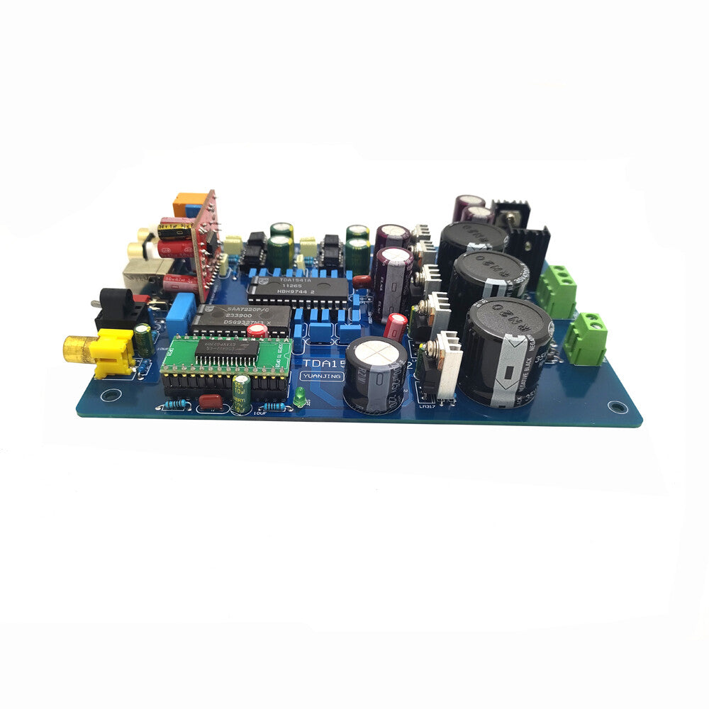 TDA1541+SAA7220+CS8412+NE5534 Fiber Coaxial PCM2704 DAC Board AC15-0-15V 10W